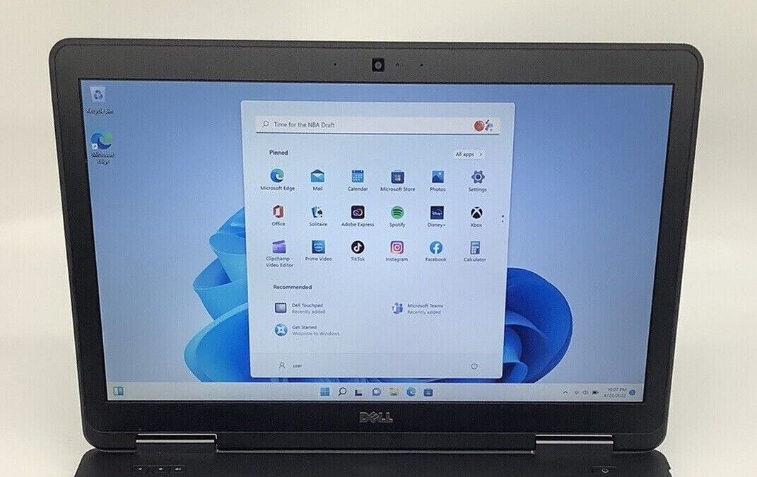 Dell e5550 Windows 11 Laptop: Intel i7 2.60GHz, 500GB SSD, 16GB, HDMI, WiFi, PC - Ohio Computer Sales