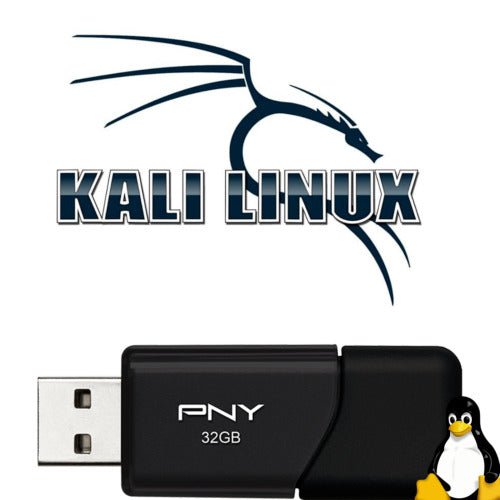 Kali Linux 2022 Live Hacking OS on 32GB USB 3.0, Pentesting, Password Cracking - Ohio Computer Sales