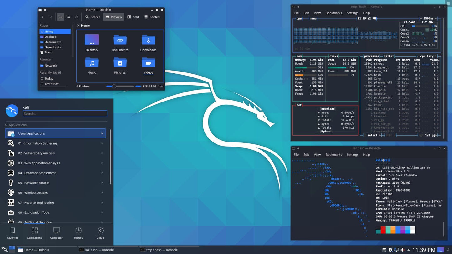 Kali Linux 2022 Live Hacking OS on 32GB USB 3.0, Pentesting, Password Cracking - Ohio Computer Sales