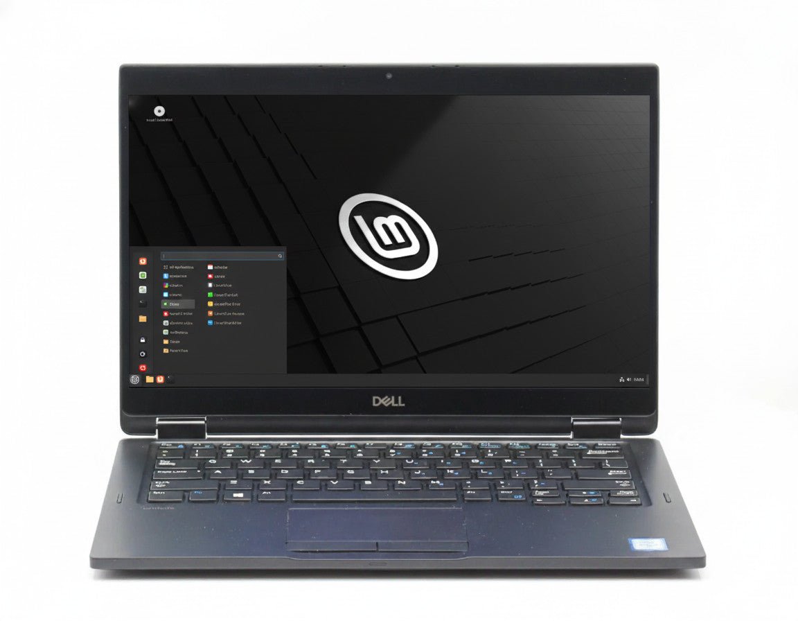 Linux Mint 22 Touchscreen 2 - in - 1 Laptop, Dell, 13.3 FHD, 2.6GHz, 8GB, 256GB SSD - Ohio Computer Sales
