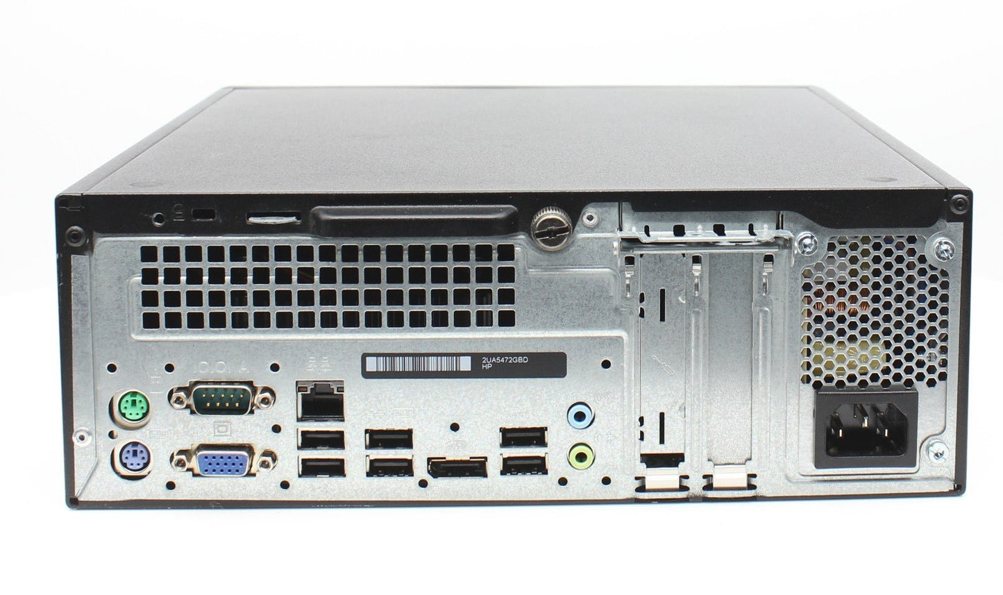 Linux Mint 22.3 Desktop Computer, 3.70GHz, 240GB SSD, 16GB RAM, VGA, HP PC - Ohio Computer Sales
