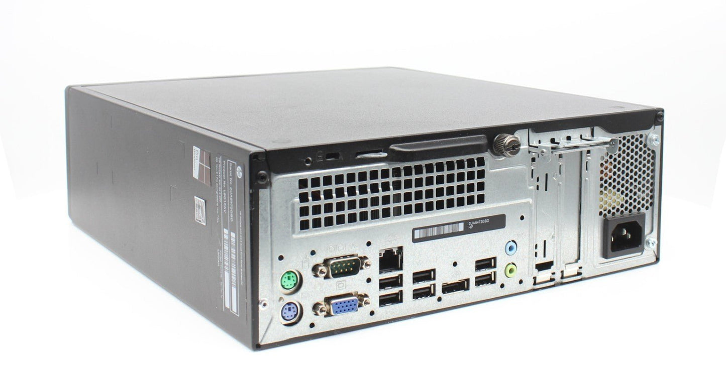 Linux Mint 22.3 Desktop Computer, 3.70GHz, 240GB SSD, 16GB RAM, VGA, HP PC - Ohio Computer Sales