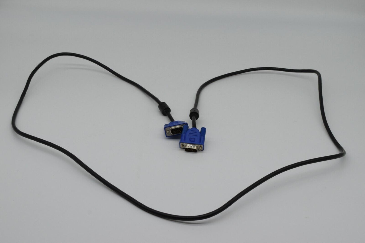 Male VGA to Male VGA 6 Foot Cable, 6' Monitor Cord, Blue Ends, Free Shipping - Ohio Computer Sales