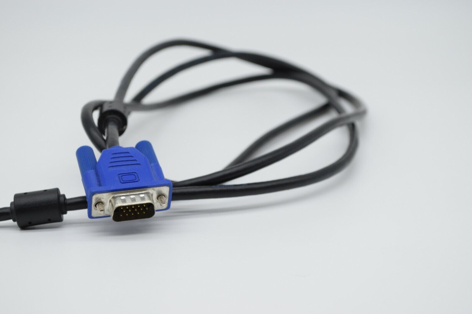 Male VGA to Male VGA 6 Foot Cable, 6' Monitor Cord, Blue Ends, Free Shipping - Ohio Computer Sales