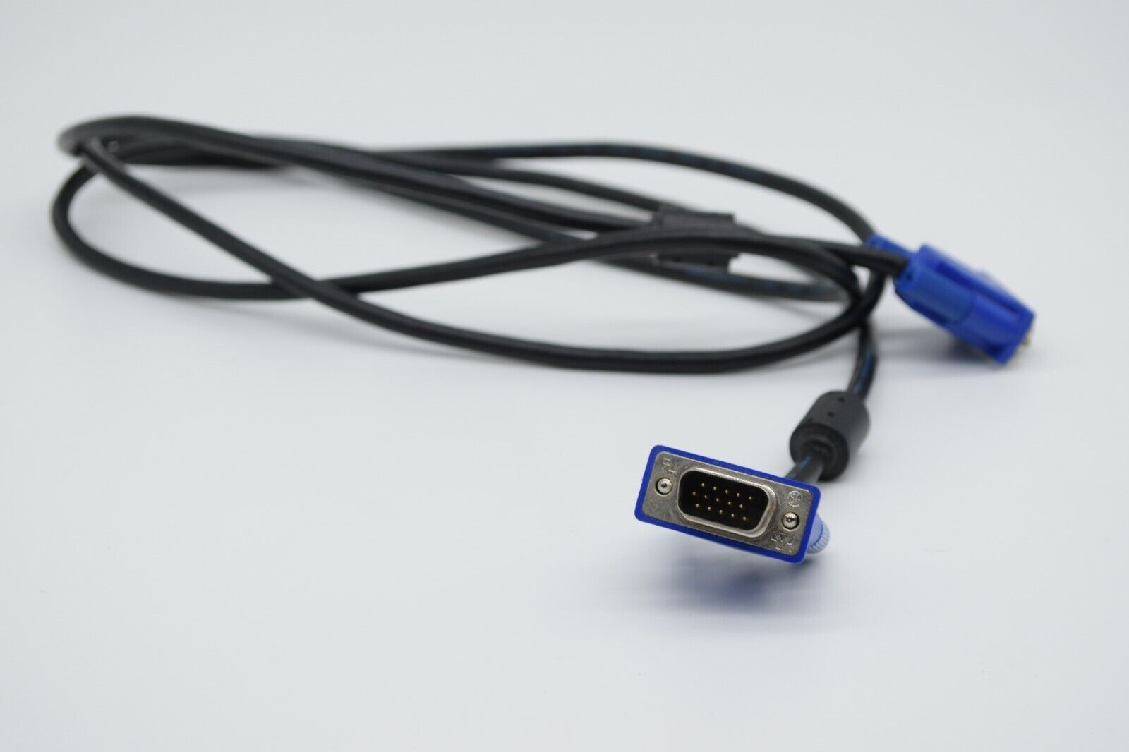 Male VGA to Male VGA 6 Foot Cable, 6' Monitor Cord, Blue Ends, Free Shipping - Ohio Computer Sales