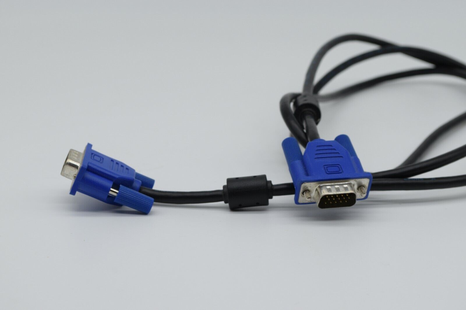 Male VGA to Male VGA 6 Foot Cable, 6' Monitor Cord, Blue Ends, Free Shipping - Ohio Computer Sales