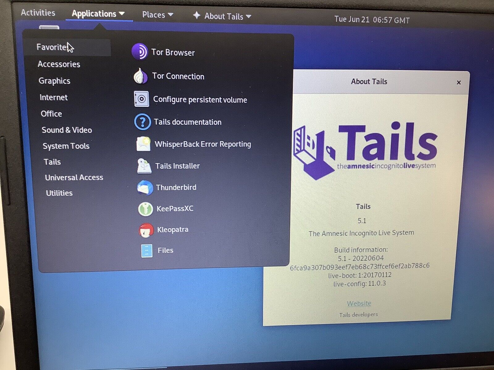 Tails 5.1 Live USB 3 Operating System: Tor Network, Anonymous Browsing, Privacy - Ohio Computer Sales