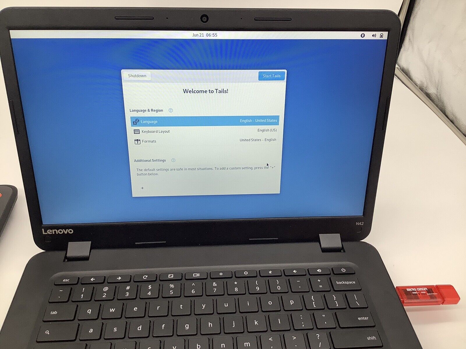 Tails 5.1 Live USB 3 Operating System: Tor Network, Anonymous Browsing, Privacy - Ohio Computer Sales