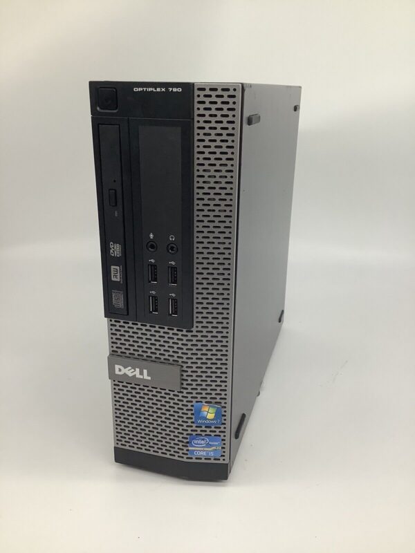 Windows 7 Pro Desktop Computer, Dell 790 PC, i5 3.10GHz, 8GB RAM 500GB HDD, DVD