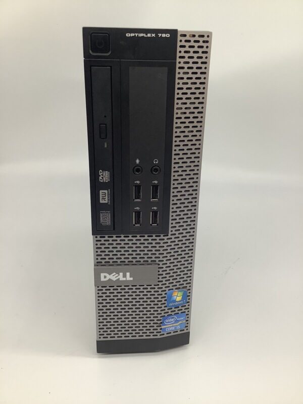 Windows 7 Pro Desktop Computer, Dell 790 PC, i5 3.10GHz, 8GB RAM 500GB HDD, DVD - Image 8