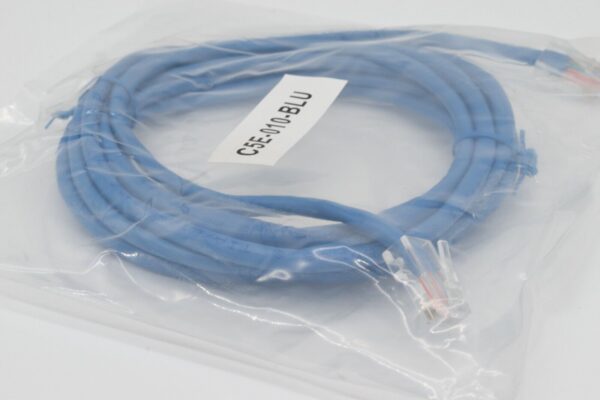 10' Ethernet Cord: 10 Foot Cat 5E Ethernet Network Patch Cable RJ45 LAN Computer - Image 2