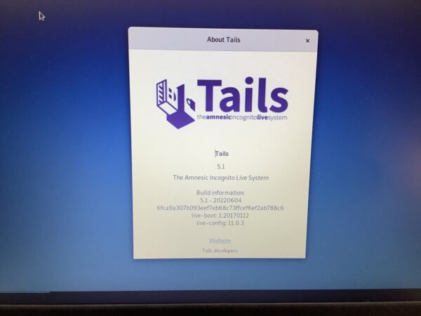 Tails 5.1 Live USB 3 Operating System: Tor Network, Anonymous Browsing, Privacy - Image 3